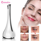 Facial Massager Magnetic Inductive Therapeutical Instrument Micro Face Lift Tighten Small Waist Dumbbell Spinner Beauty Devices