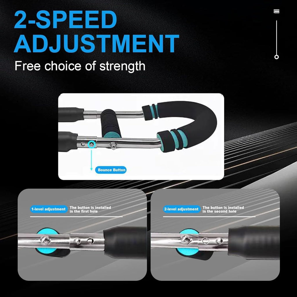 Twister Arm Trainer Replacement Spring,Chest Workout Accessories | 60-110Lbs Replacement Spring,Adjustable Spring Workout Bar, Forearm Triceps Chest Enhanced Exercise Strengthener