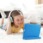Kids Case for Ipad 9Th Generation/Ipad 8/Ipad 7, Ipad 10.2 Case 2021 2020 2019/Ipad Air 10.5/Ipad Pro 10.5 Kids Case, Shockproof Lightweight Case with Convertible Handle -Blue | 2021