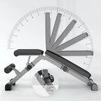 Professional Multi-Functional Folding Roman Chair, Dumbbell Stool, Weightlifting Fitness Bench, Home Fitness