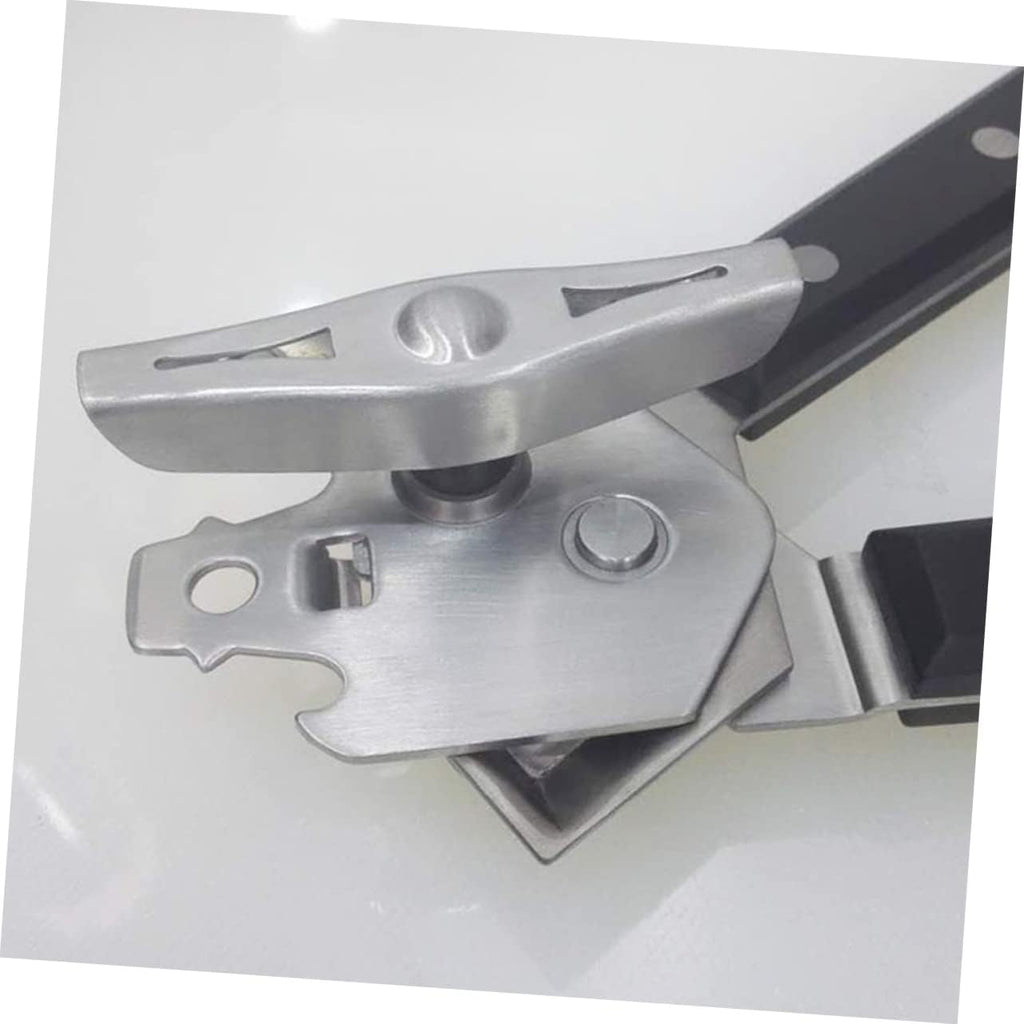 Multi-Functional Heavy Duty Stainless Steel Can Opener Ergonomic Grip for Effortless Use Kitchen Tool for Easy Jar Opening and Daily Cooking Tasks
