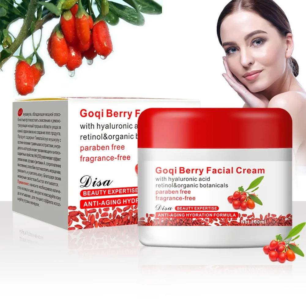 Wolfberryes Face Creams 100Ml Goji Essence Moisturizing Goqi Berry Skincare Chinese Matrimony Vine Shin Care Cosmetic