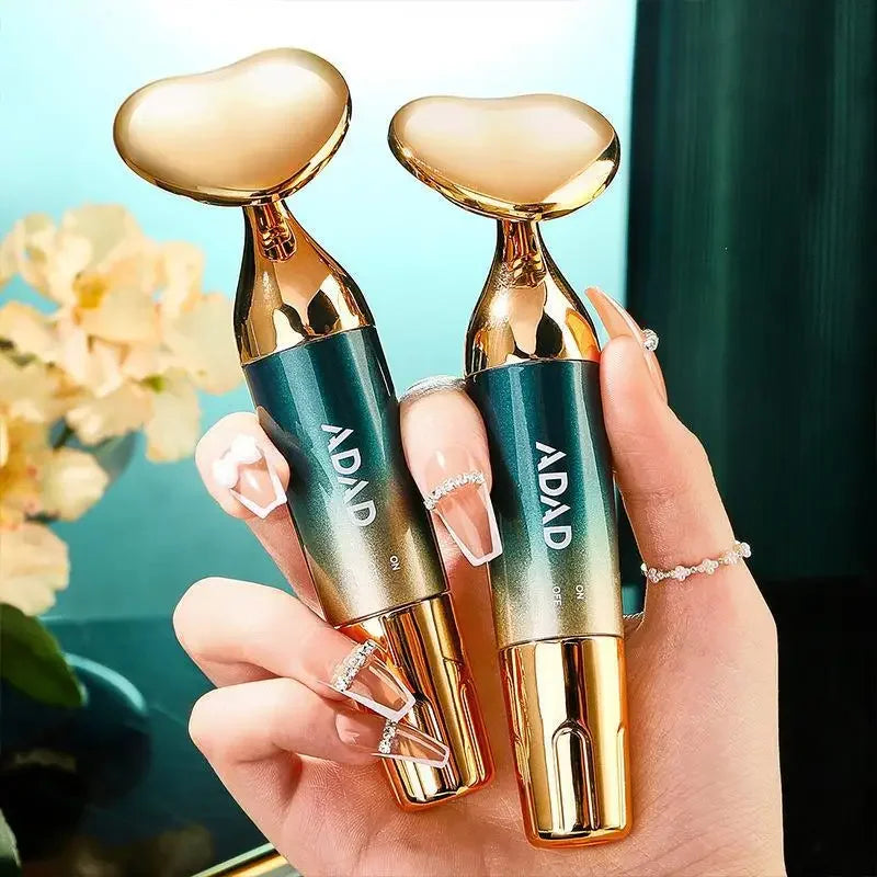 Electric Facial Beauty Devices Face Lifting anti Wrinkle Facial Eye Massage with Face Cream Introducer Skin Rejuvenation Care