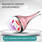 Facial Massager Magnetic Inductive Therapeutical Instrument Micro Face Lift Tighten Small Waist Dumbbell Spinner Beauty Devices