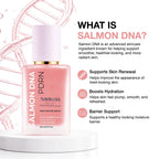 PDRN Pink Peptide Salmon DNA Serum Pink Glow, 5% Niacinamide-1Fl Oz | PDRN Serum with Niacinamide & Peptides for Rejuvenation, Hydration, Skin Barrier Support, Smoothing, Uneven Tone, Korean Care