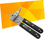 Multi-Functional Heavy Duty Stainless Steel Can Opener Ergonomic Grip for Effortless Use Kitchen Tool for Easy Jar Opening and Daily Cooking Tasks