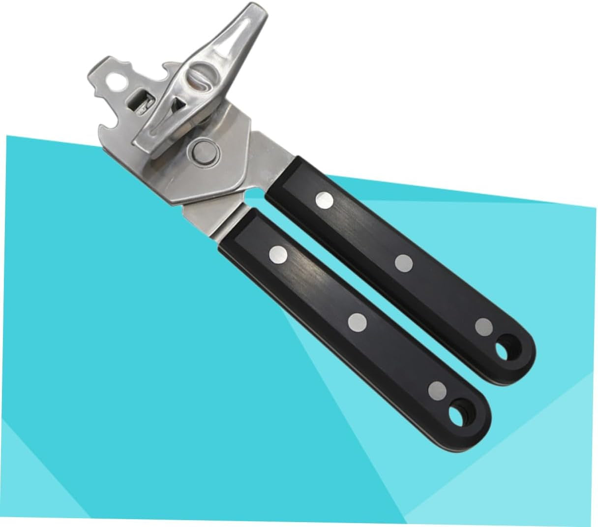 Multi-Functional Heavy Duty Stainless Steel Can Opener Ergonomic Grip for Effortless Use Kitchen Tool for Easy Jar Opening and Daily Cooking Tasks