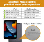 Kids Case for Ipad 9Th Generation/Ipad 8/Ipad 7, Ipad 10.2 Case 2021 2020 2019/Ipad Air 10.5/Ipad Pro 10.5 Kids Case, Shockproof Lightweight Case with Convertible Handle -Blue | 2021