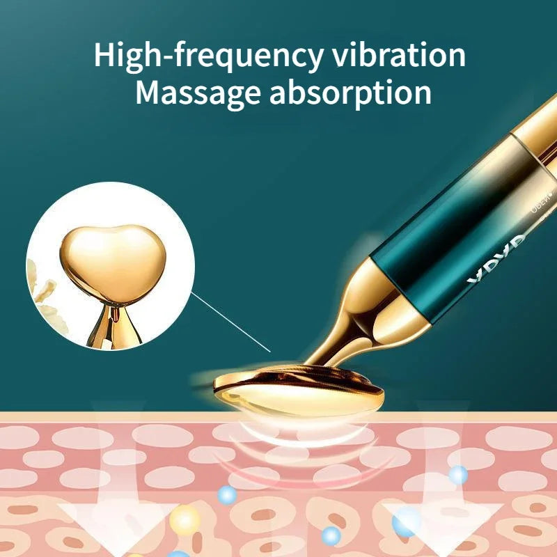 Electric Facial Beauty Devices Face Lifting anti Wrinkle Facial Eye Massage with Face Cream Introducer Skin Rejuvenation Care