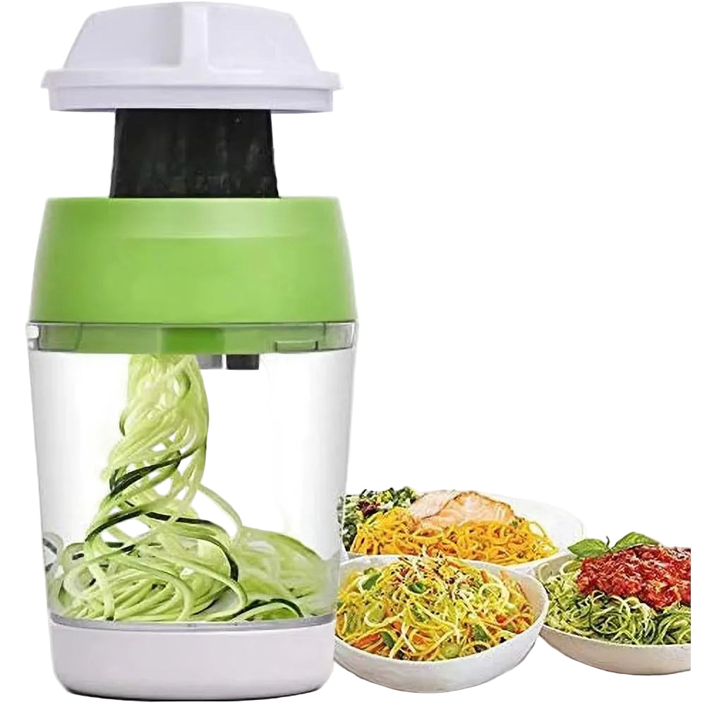 Vegetable Cutter Manual Spiral Cutter Kitchen Gadgets for Carrots Cucumbers Veggetti