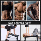Home Flat Dumbbell Bench Comfortable Design Home Fitness Strength Training Bench