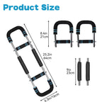 Arm Trainer & Chest Trainer for Men, 66-88-110Lb Adjustable Arm Twister Exercise Equipment, Portable Spring Resistance Home Gym Trainer, Upper Body Workout Machine for Muscle Building