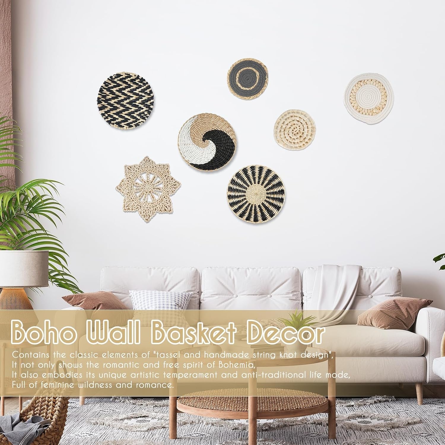 4 Pieces Black Abstract Metal Wall Art, Modern Minimalist Matte Wall Decor, 3D Textured Wall Sculptures, Black and White Wall Art for Living Room Bedroom Bathroom Study Office (15.7 X 10.6Inch) (Boho)