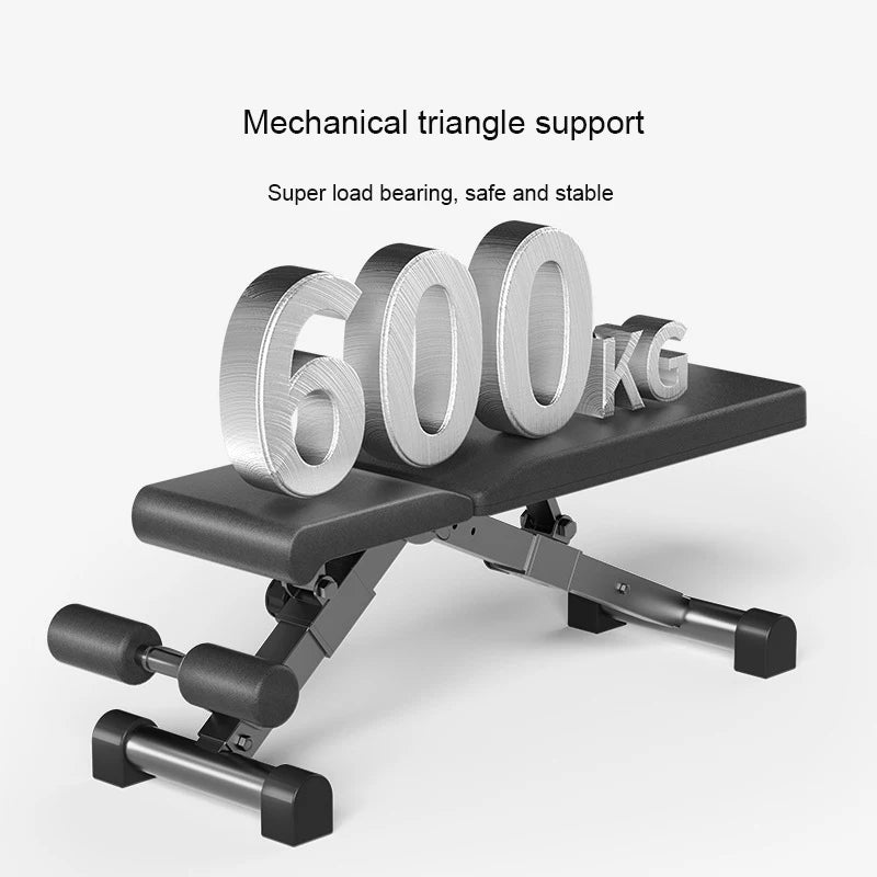 Professional Multi-Functional Folding Roman Chair, Dumbbell Stool, Weightlifting Fitness Bench, Home Fitness
