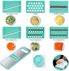 Portable Manual Vegetable Cutter Slicer Multifunctional round Rotate Mandoline Slicer Potato Cheese Kitchen Gadgets